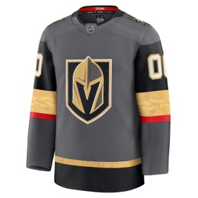 Dresovi Vegas Golden Knights 2024-25 Fanatics Premium Custom Treći Sivo - Muške
